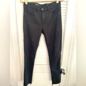 AG Alexxis Black Skinny High-Rise Denim Jeans Sz 27